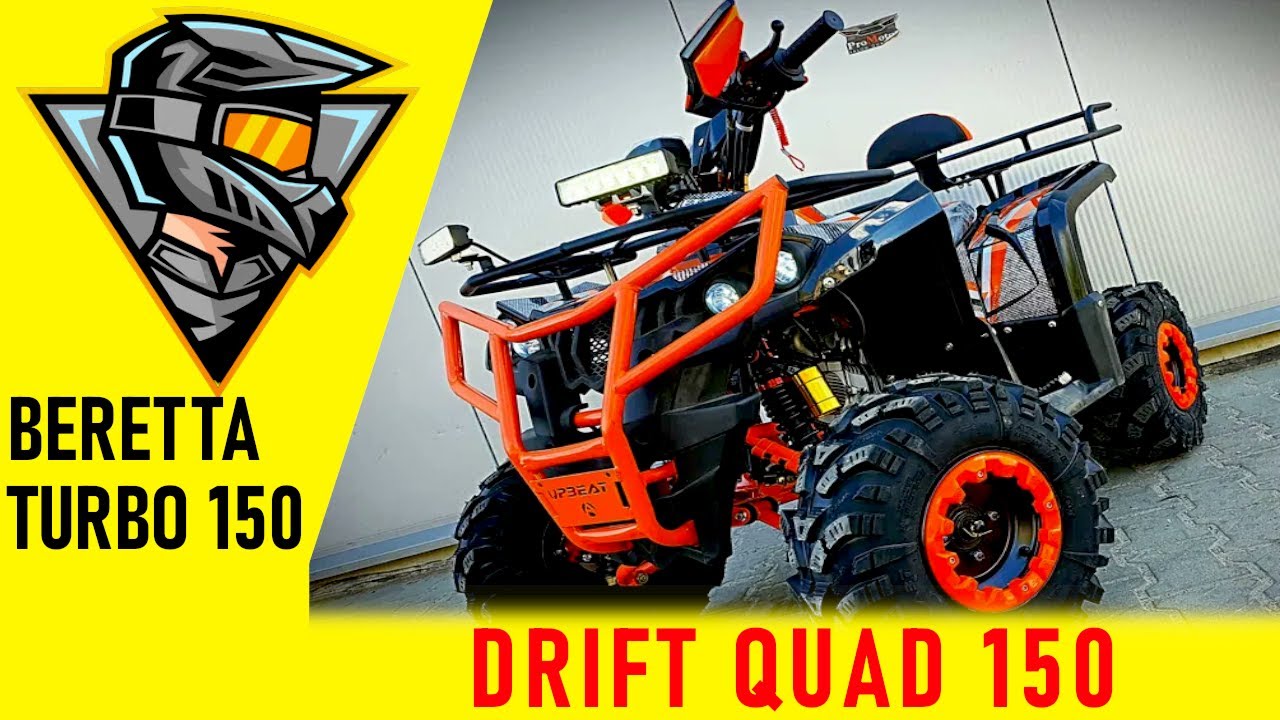 quad BERETTA TURBO 150 🔥 quad 150 DRIFT TEST / Prezentacja