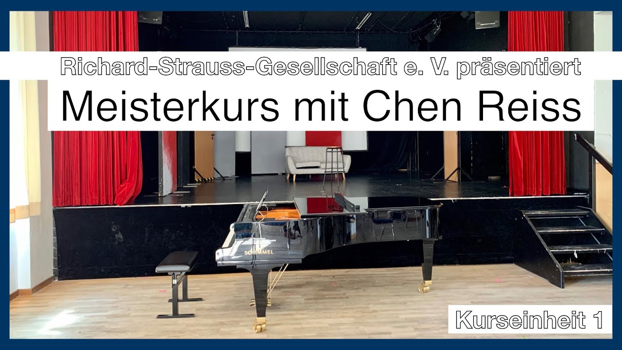 Meisterkurs Chen Reiss (1. Kurseinheit)