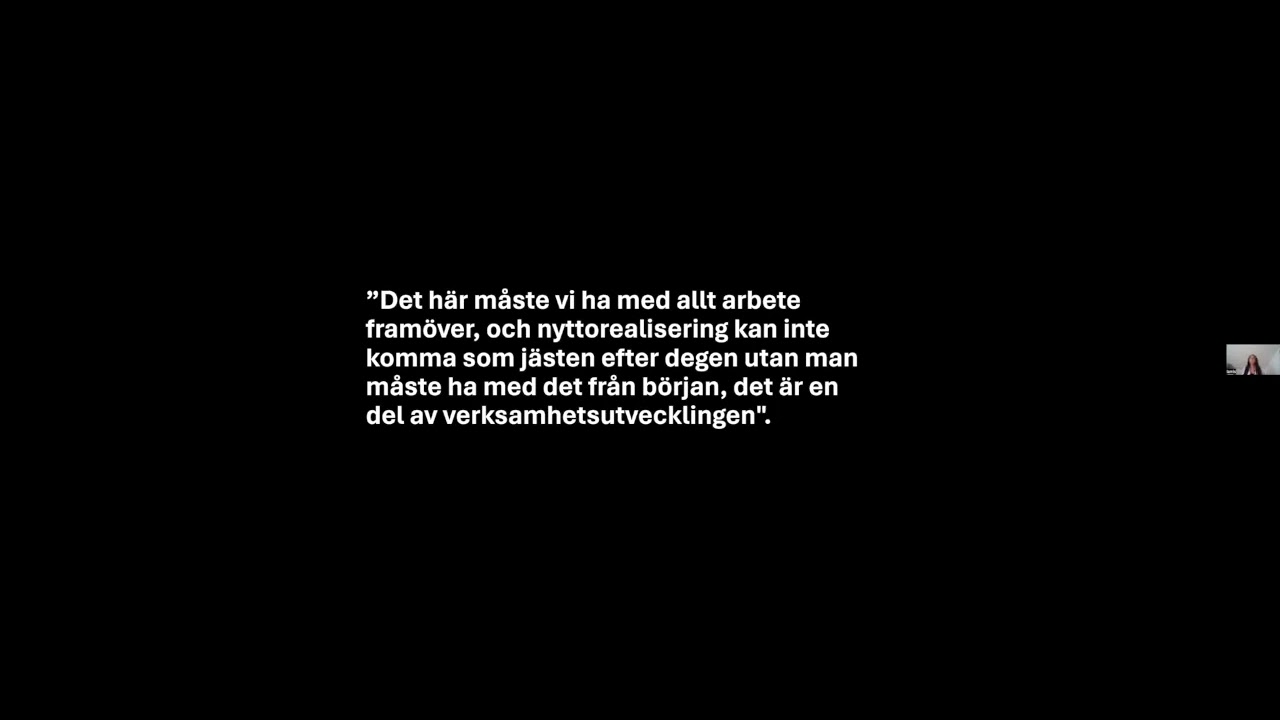 Nyttorealisering