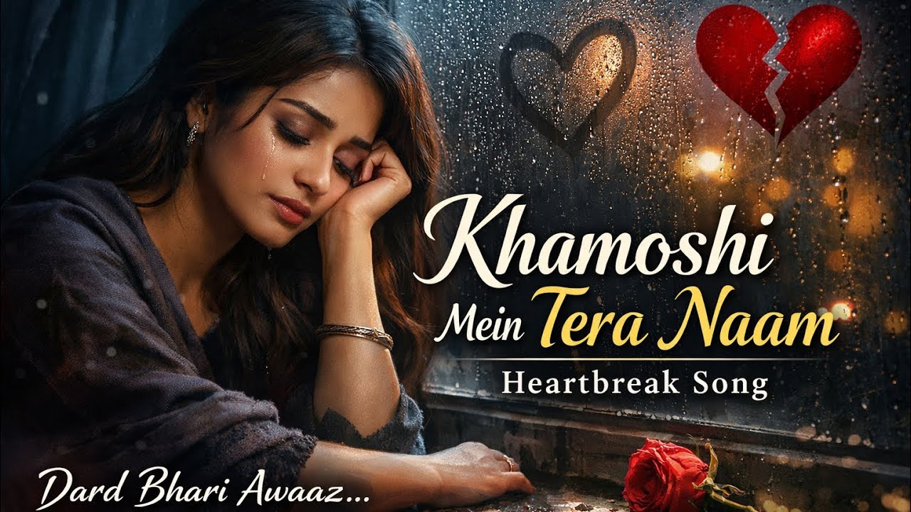 Khamoshi Mein Tera Naam | Female Sad Song | Heart Touching Hindi Breakup Song