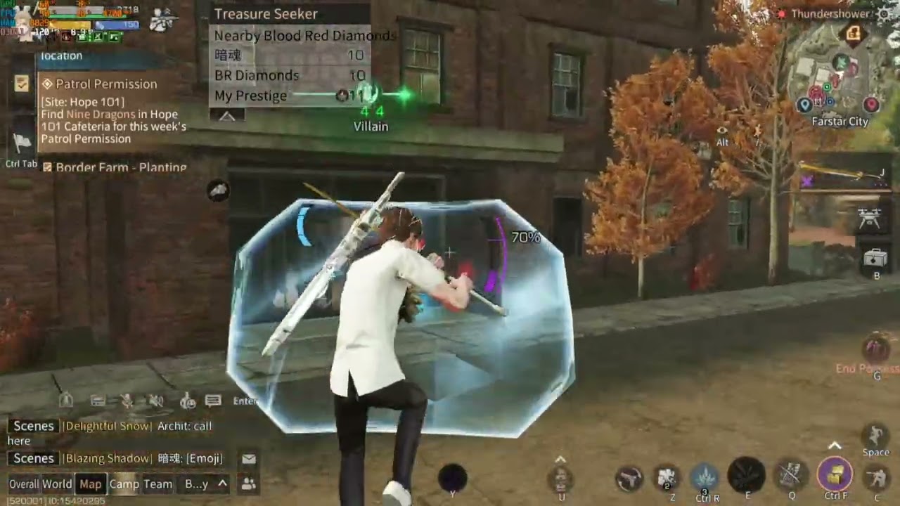 LifeAfter farstar war 2 v 7  i nub gameplay_ still can kill !!!