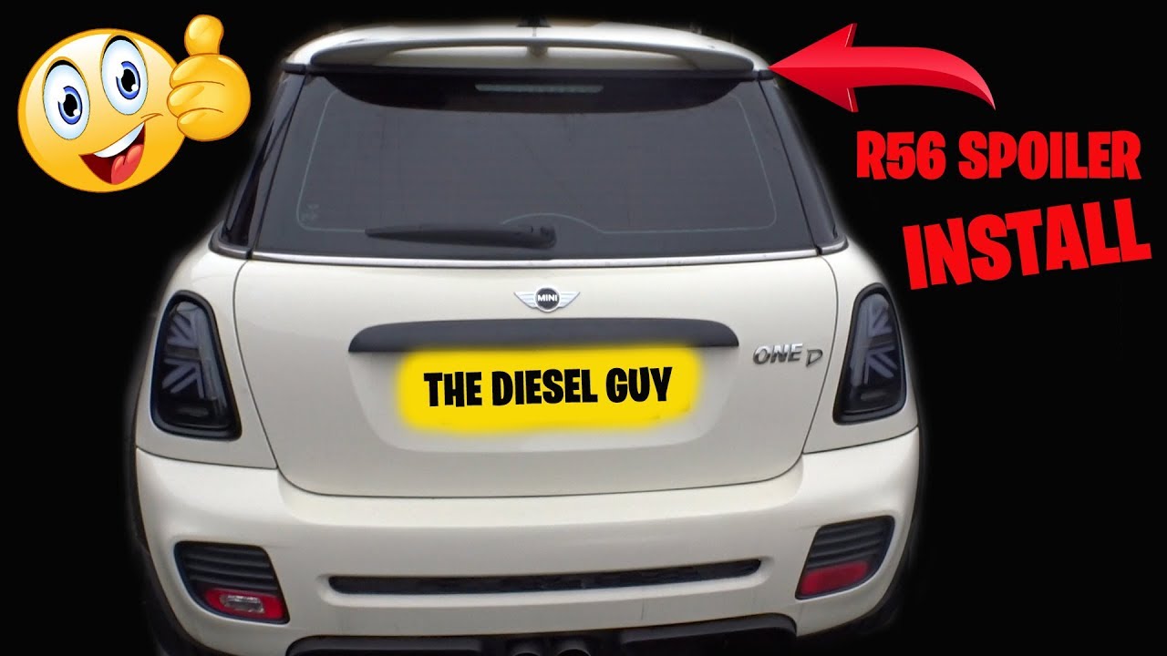 R56 Spoiler Install - Plus giveaway winners