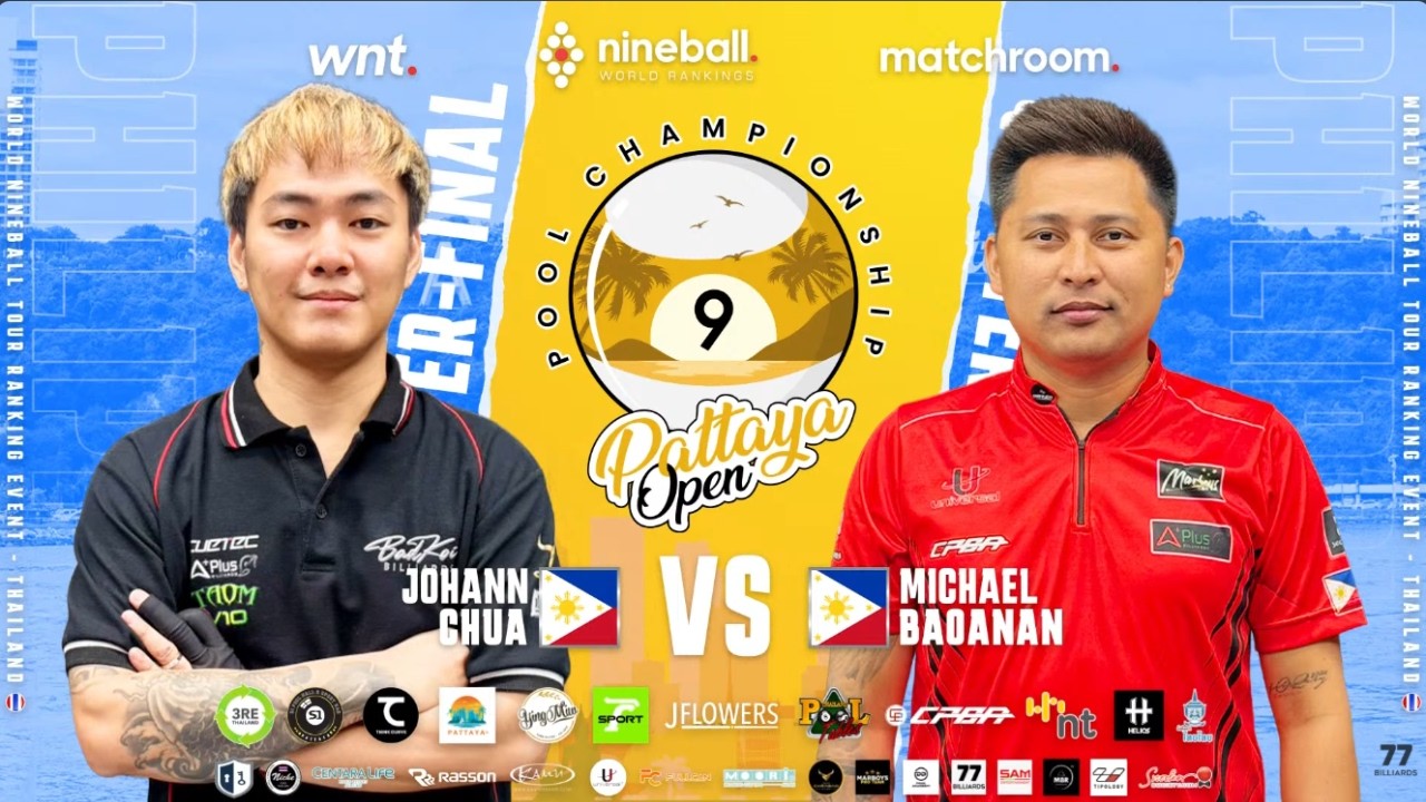 Johann Chua vs Michael Baoanan - 2026 Pattaya Open (Quarterfinals)