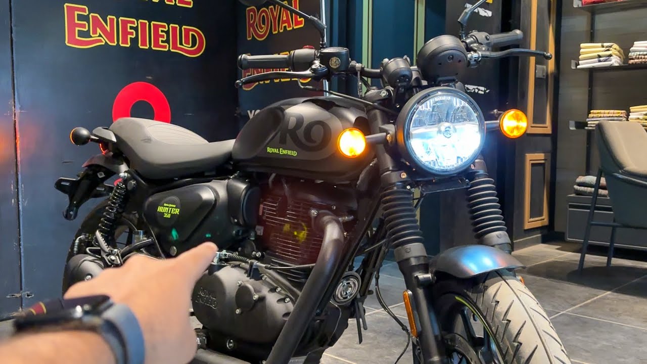 2026 All New Royal Enfield Hunter 350 BS7 New Color Full Review