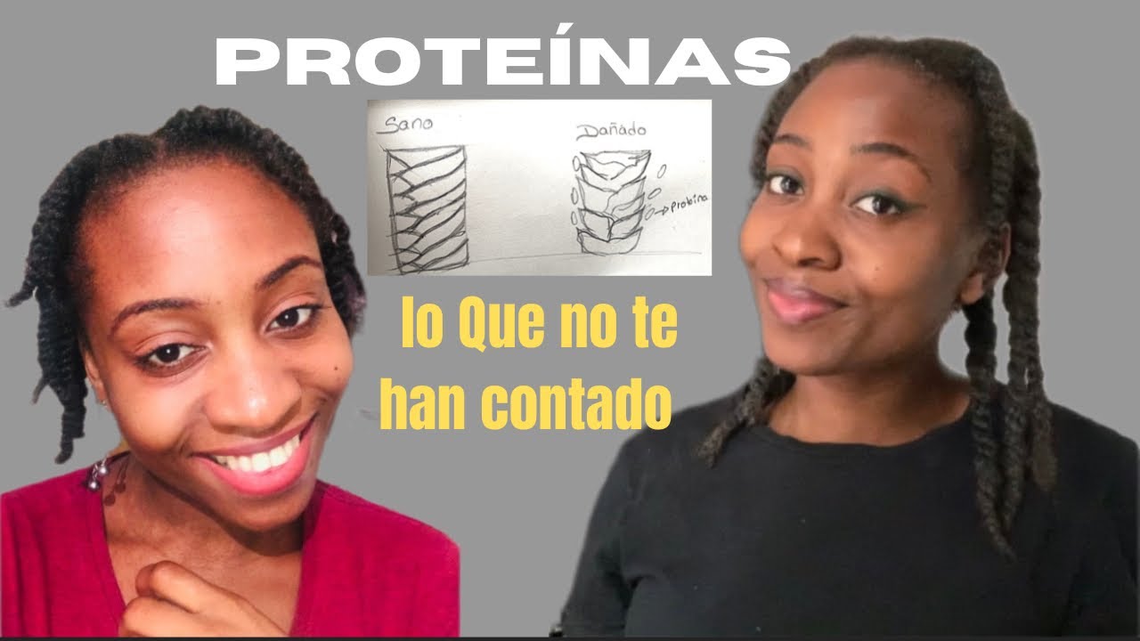 COMO USAR LAS PROTEÍNAS PARA EL CABELLO || MASCARILLA DE PROTEÍNA  PARA El CABELLO AFRO