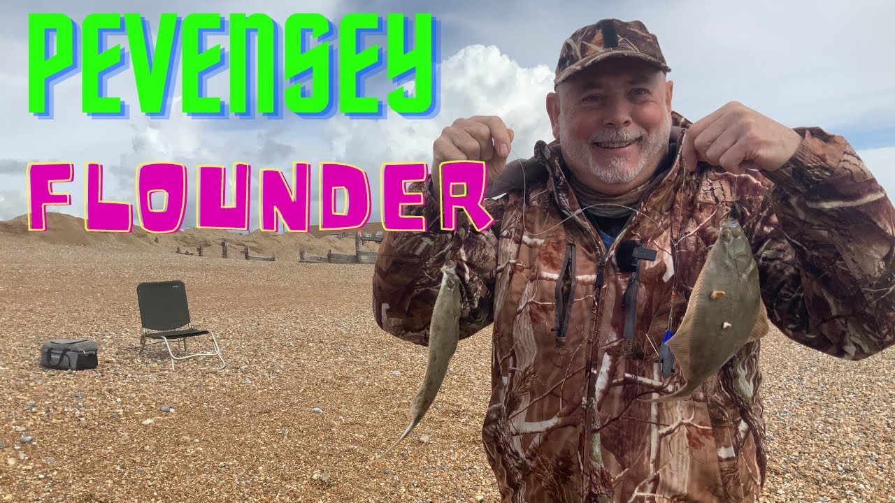 Catching Flounder at Pevensey