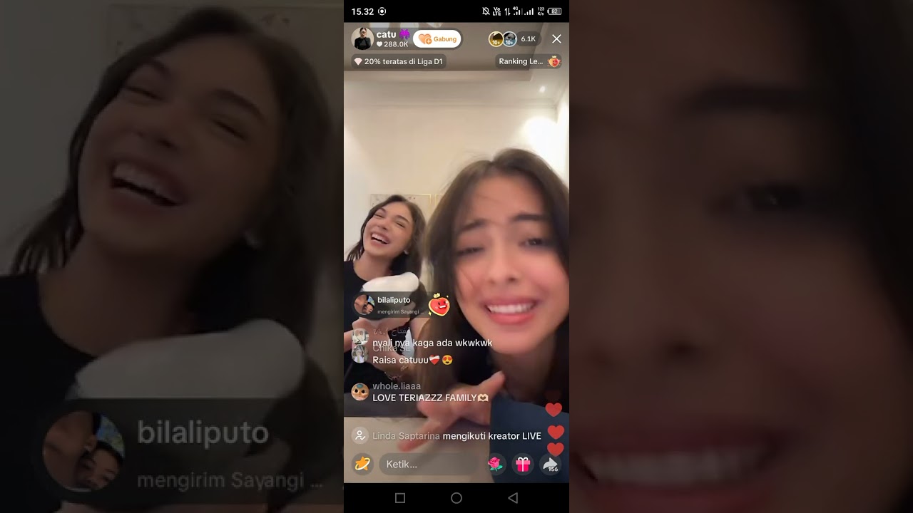 Live catu dan raisa 