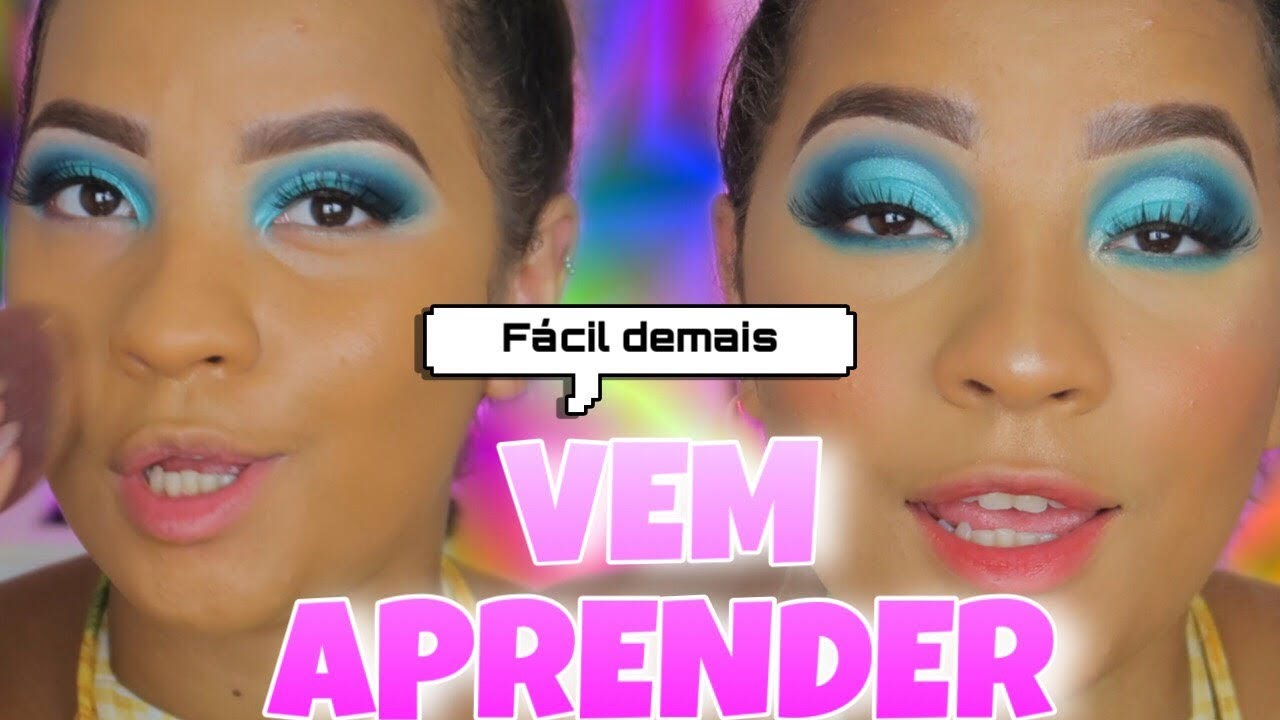 MAQUIAGEM PRA QUEM NÃO SABE SE MAQUIAR- CUT CREASE