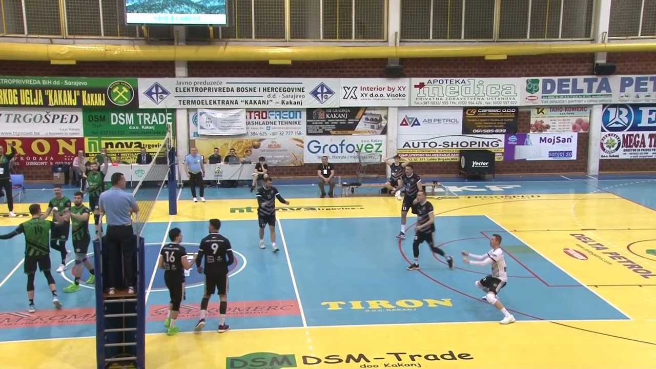 Premijer liga OSBiH za odbojkaše: OK Kakanj 78- OK Domaljevac - 15.kolo