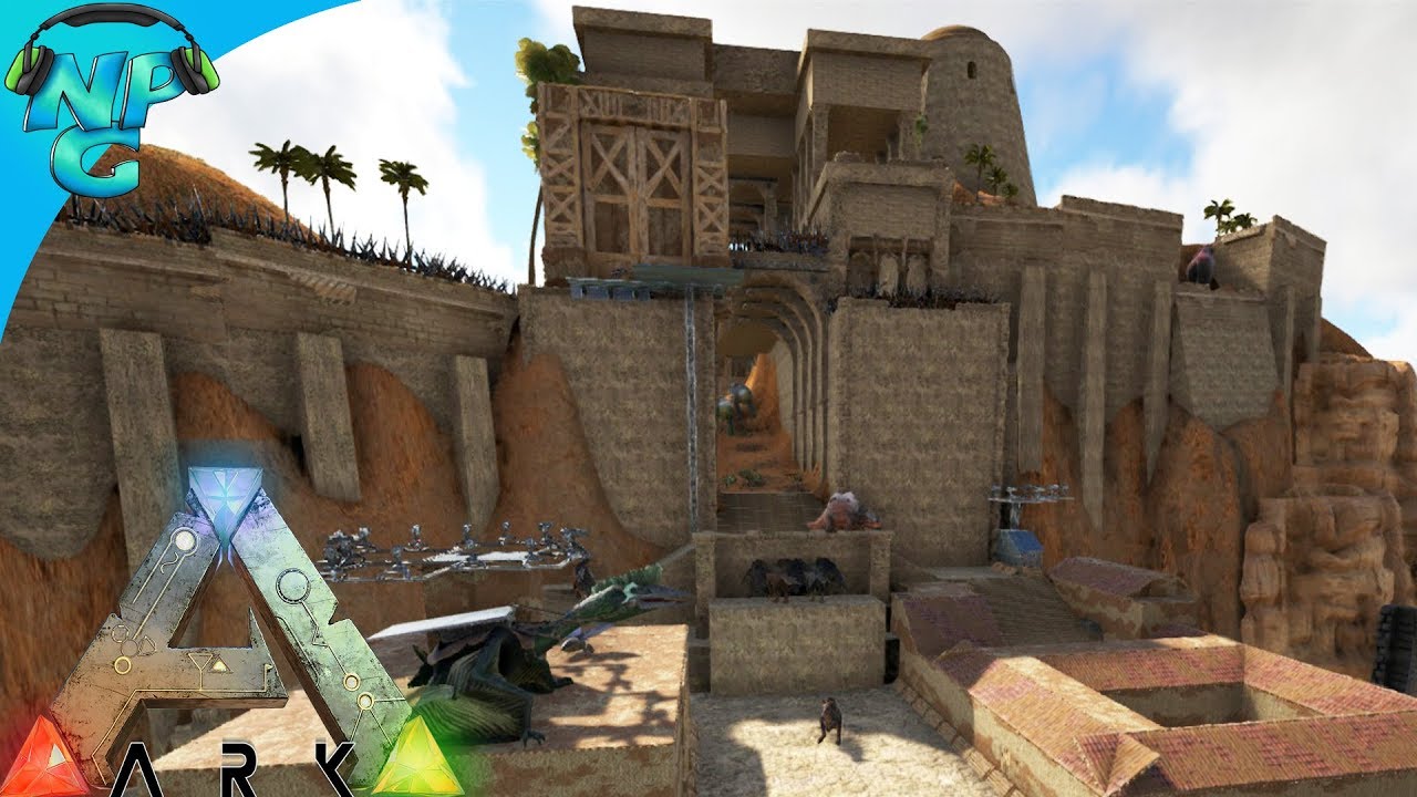 2 Men 1 Base Raid the Temple of Doom Base Indiana Jones Style! E34 ARK Survival Evolved