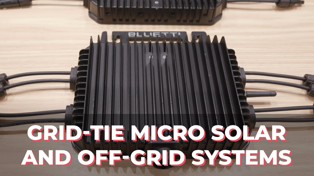 Exclusive: Bluetti announces Grid-Tie Solar Power and Off-Grid Systems