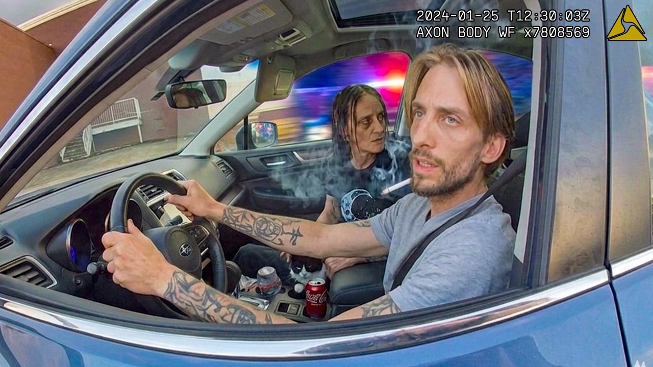 Обычная проверка документов у водителя перерастает в погоню по нескольким городам и угон автомобиля.