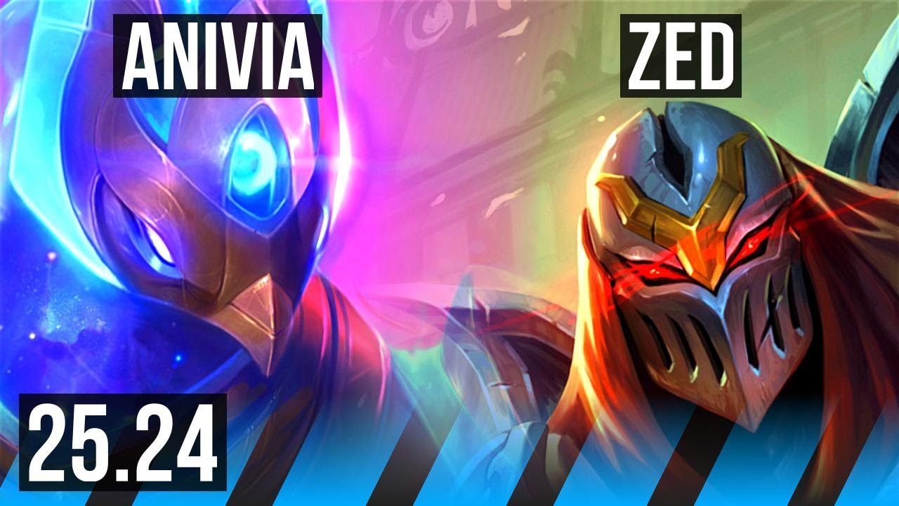 ANIVIA vs ZED (MID) | NA Master | 25.24