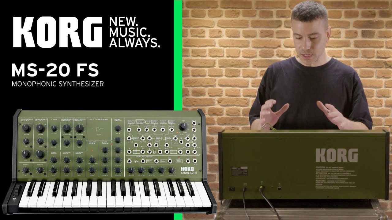 KORG MS-20: todo sobre el legendario sintetizador analógico de KORG / Tutorial en español con MAAE