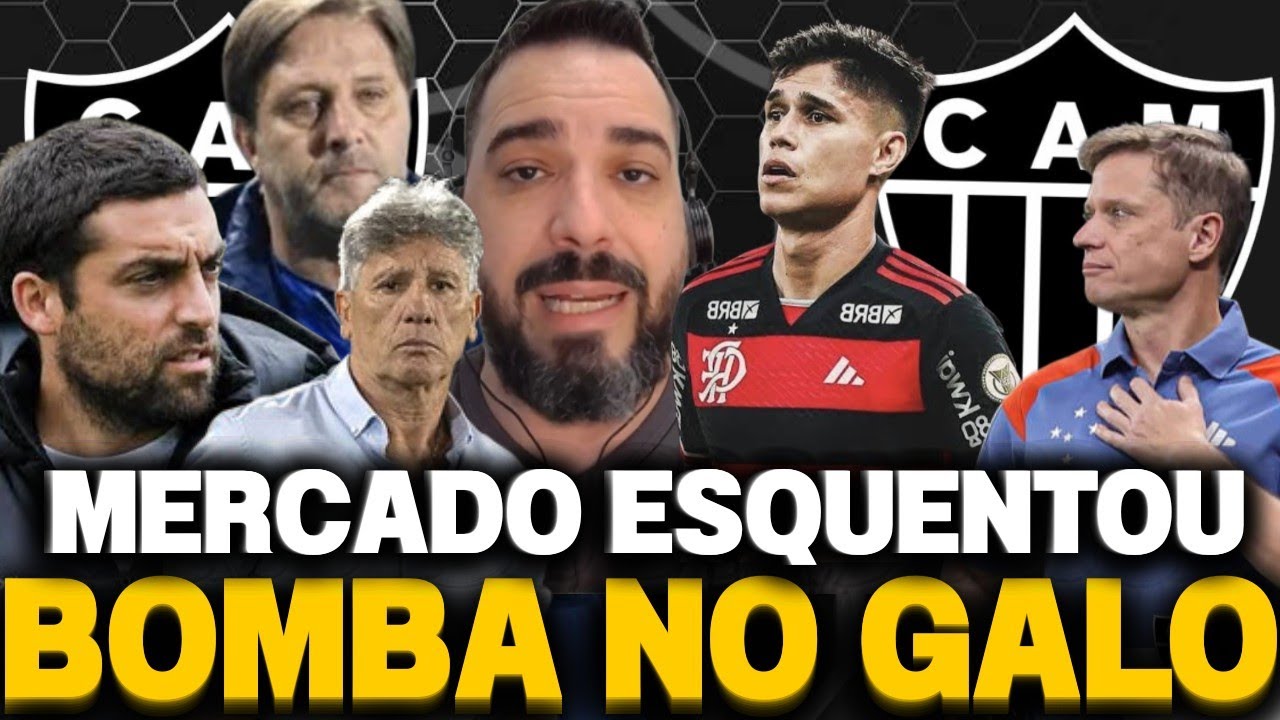 🚨 EXCLUSIVO: ATLÉTICO BUSCA TREINADOR INTERNACIONAL🐔 REFORÇO TRAVADO? 🐔 GALO FOI RECUSADO?