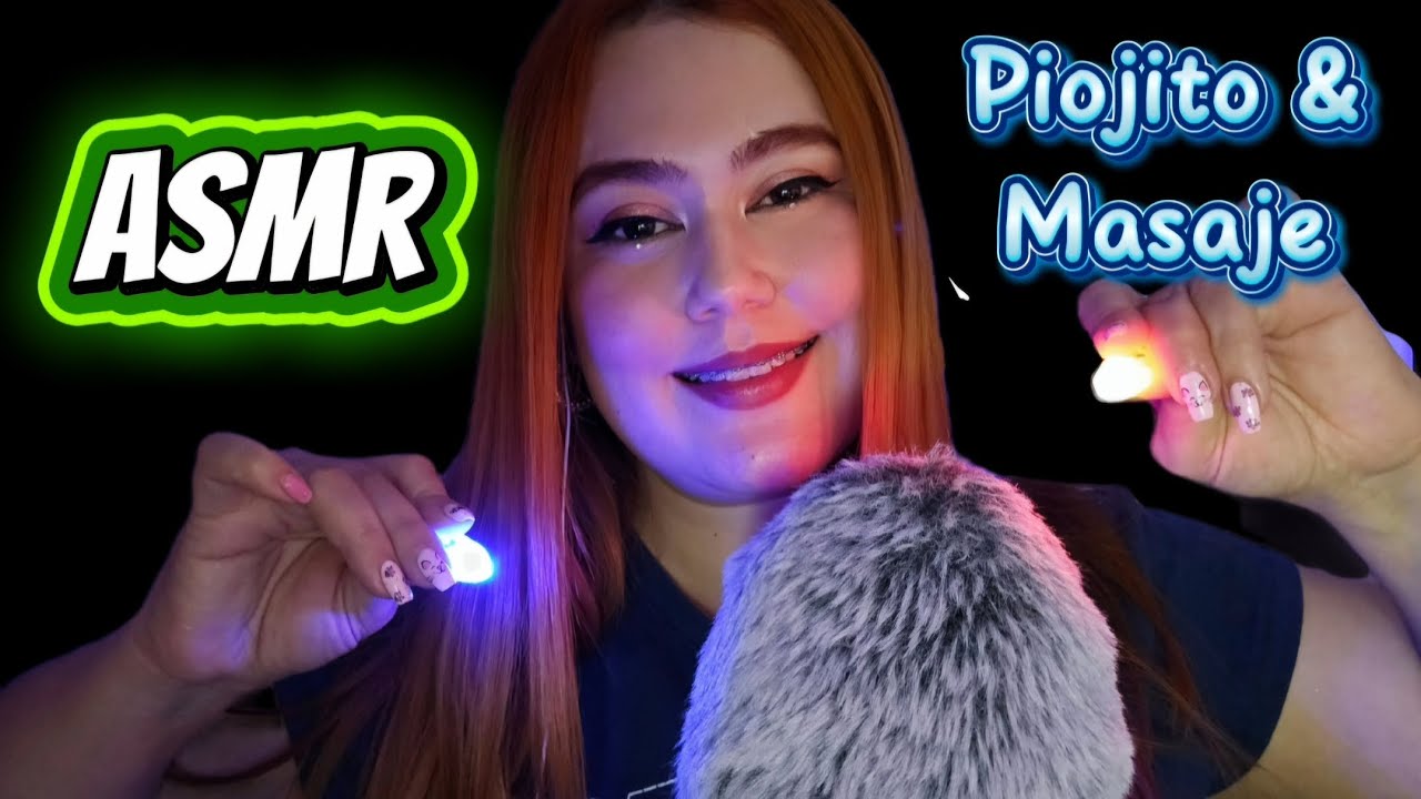 ASMR en ESPAÑOL MASAJE CRANEAL con PIOJITO y CEPILLADO para DORMIR PROFUNDO en MENOS DE 15 MINUTOS
