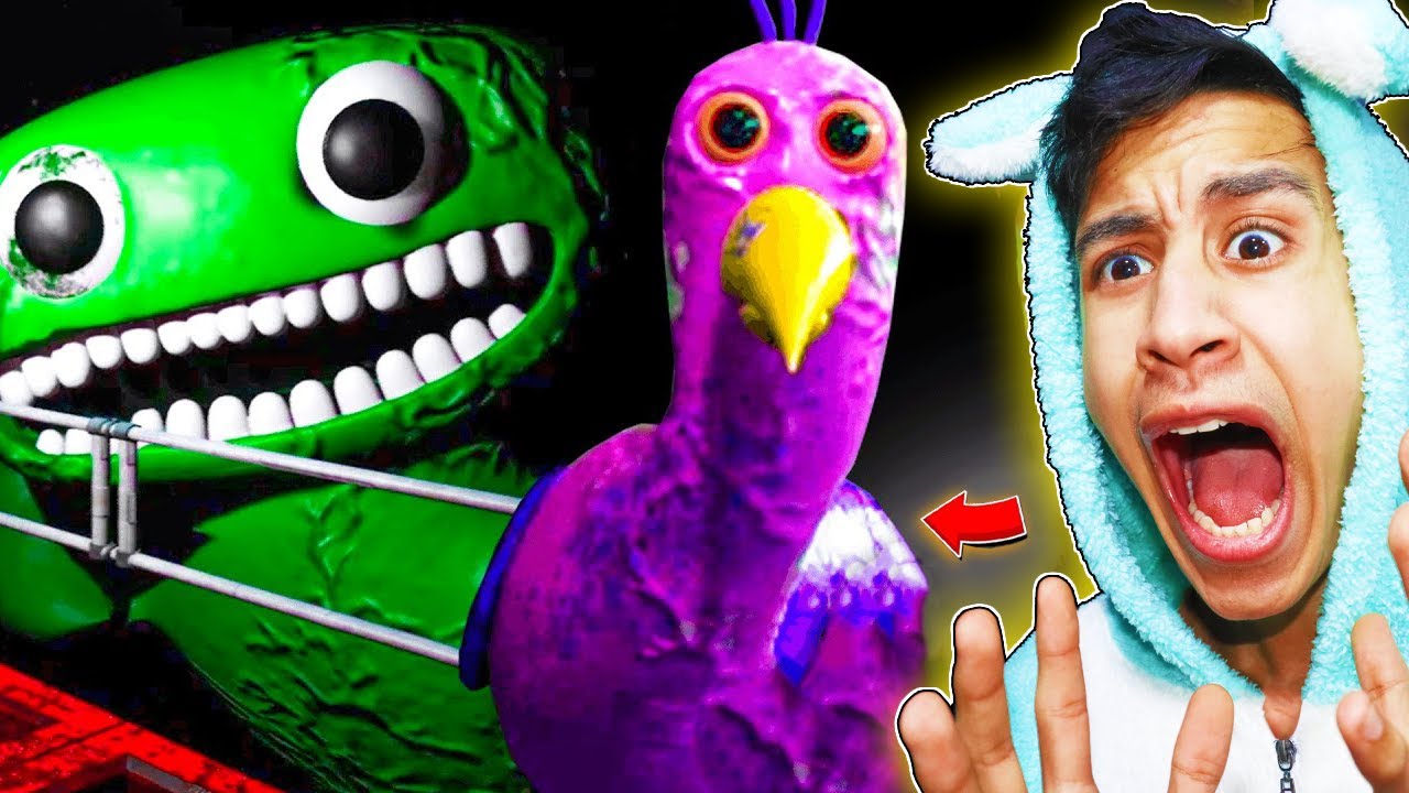 اكثر لعبة مرعبة في اليوتيوب الفرخة دي بتراقبني..! | Garten of Banban !! 🔥😨