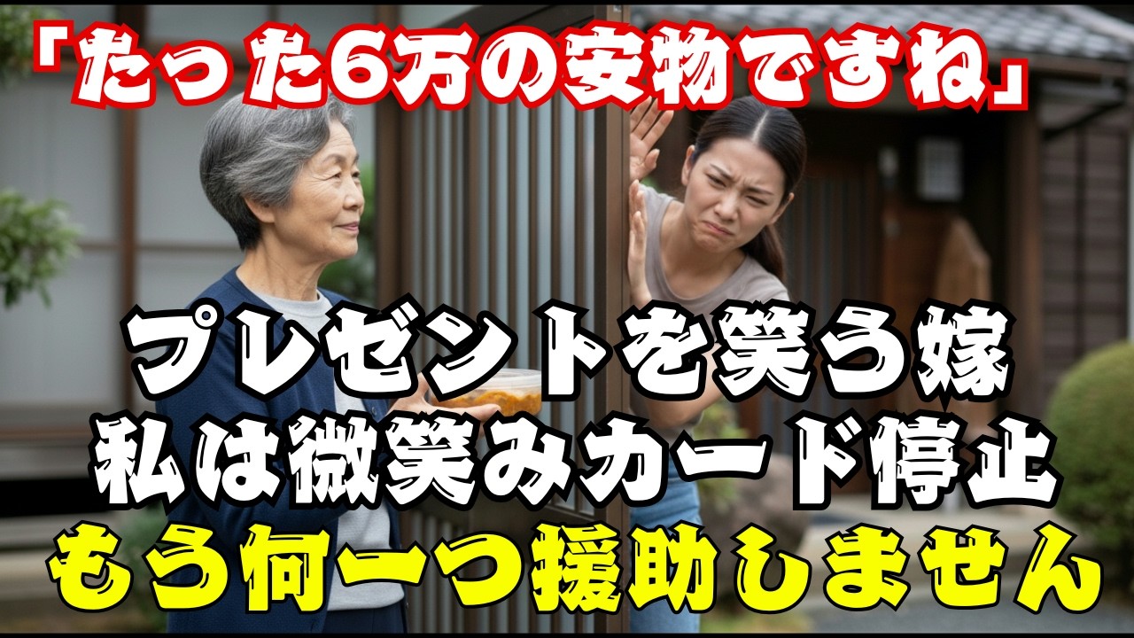 「たった6万のゴミ」と吐き捨てた嫁。そのカードの名義人が誰か忘れてない？→ 資金源を断たれ、スーパーで泣き叫ぶ無様な末路