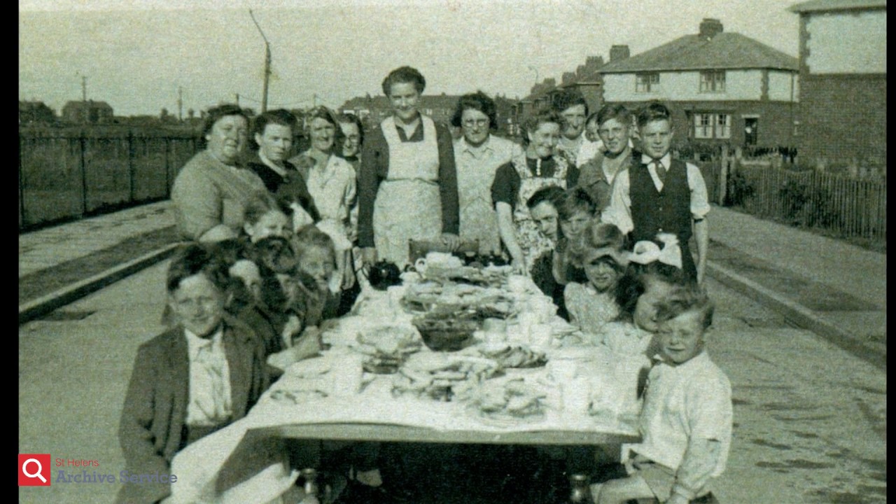 An account of VE Day in St Helens, 1945