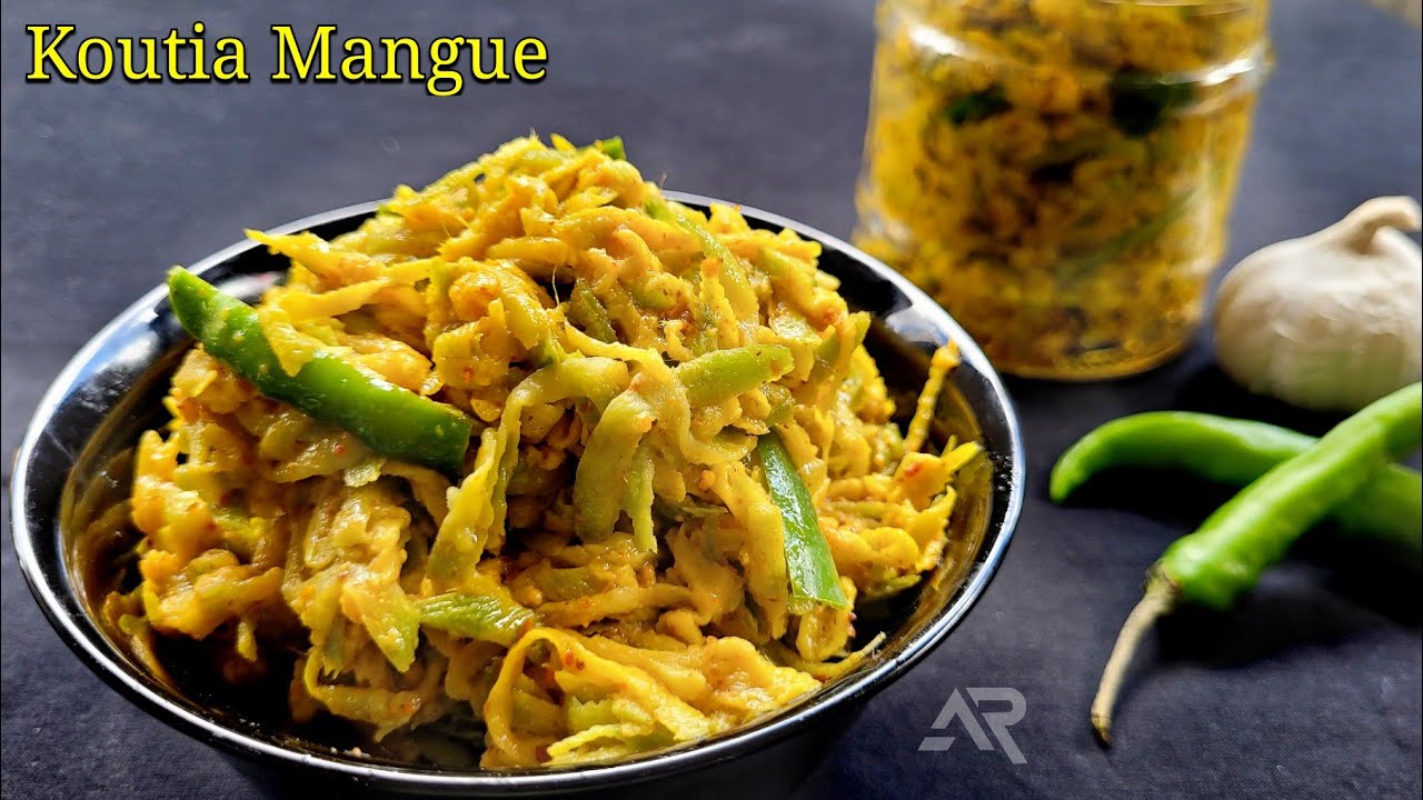 Recette Koutia Mangue Facile (en Kreol 🇲🇺) | Kutcha Mangue | Rostone