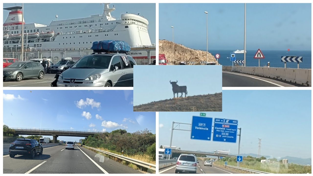   السفر من اسبانيا 🇪🇦 الى المغرب# ROUTE VERS LE MAROC