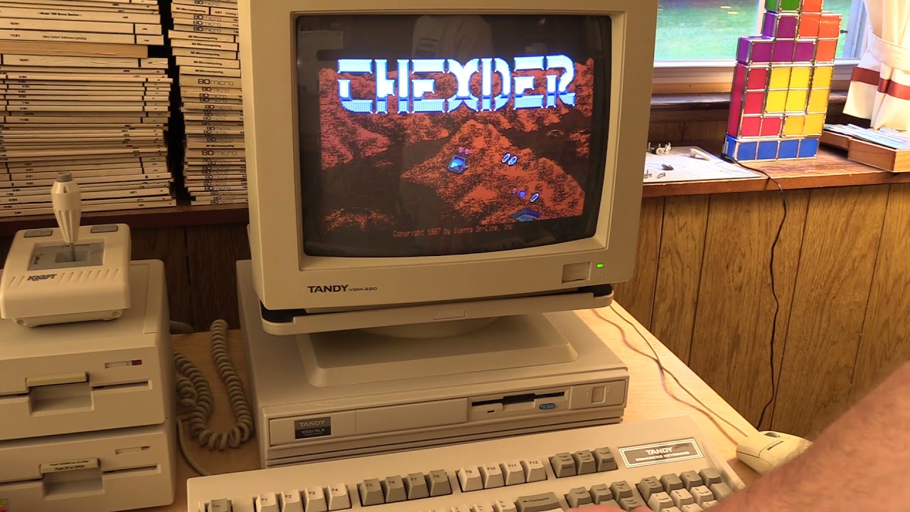 Tandy 1000 RLX/HD: Check Out My Newest Computer