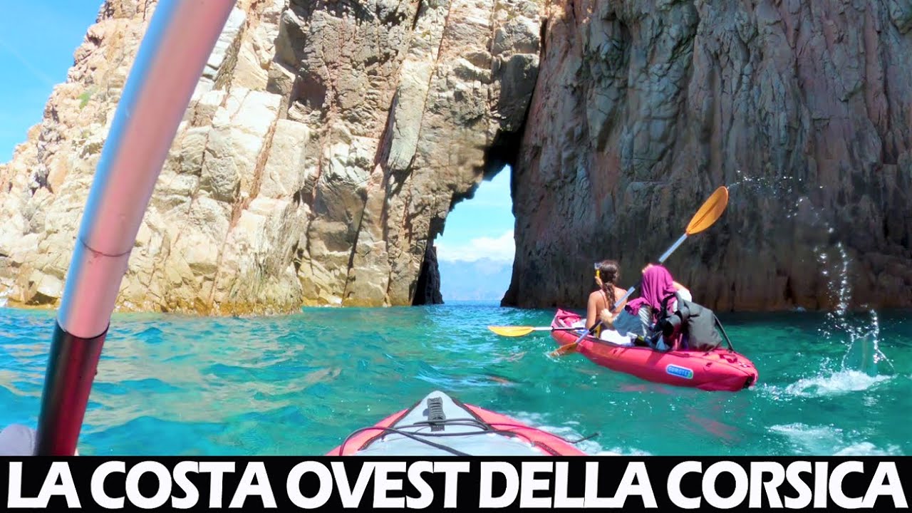 🛶  La Corsica in kayak - La costa ovest dell'isola da Ajaccio a Ile Rousse