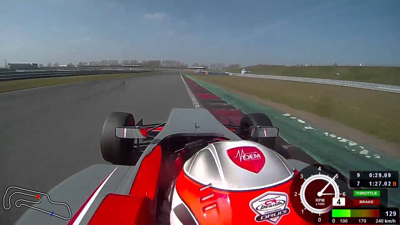 Mattia Drudi onboard F4 Oschersleben
