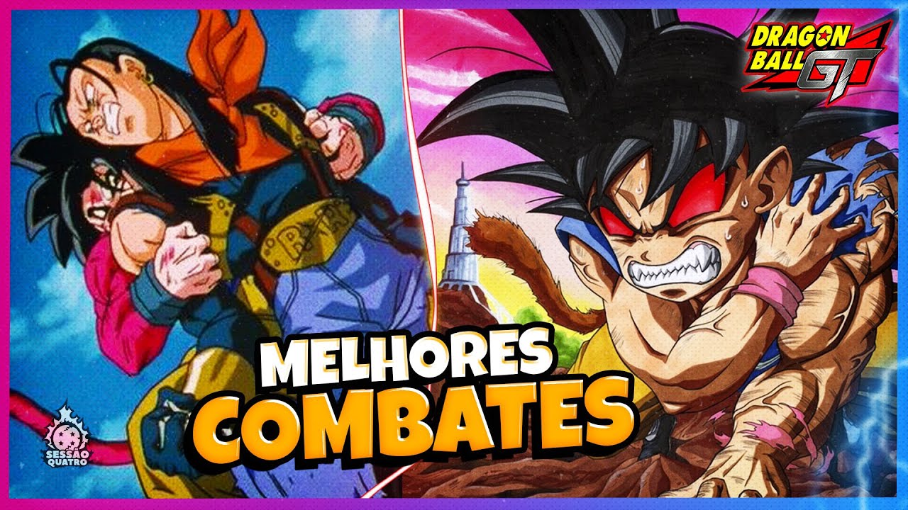 OS MELHORES COMBATES DE DRAGON BALL GT