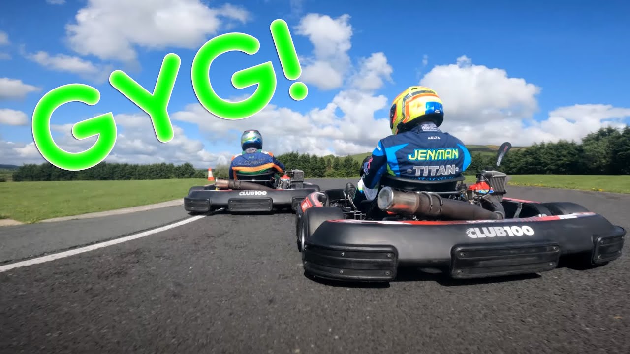 Racing At The Beautiful Glan-y-Gors Kart Track in Wales!
