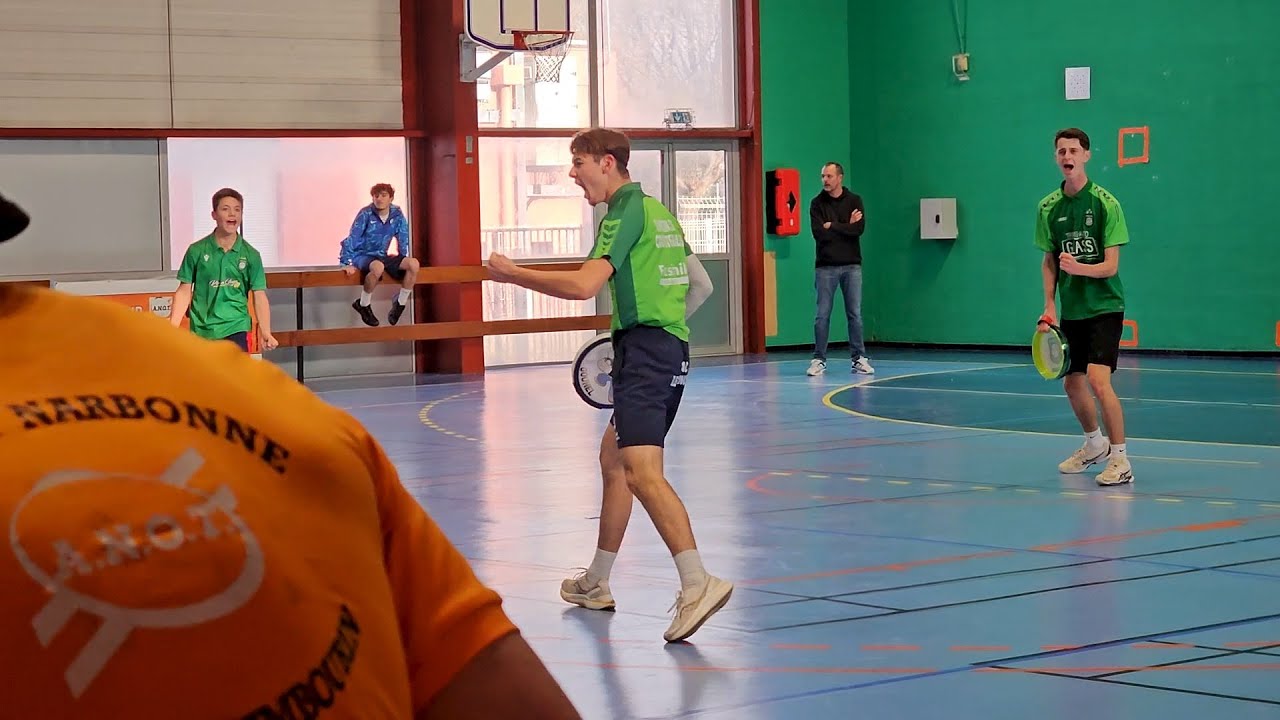 Tournoi de tambourin de fin d’année à Narbonne