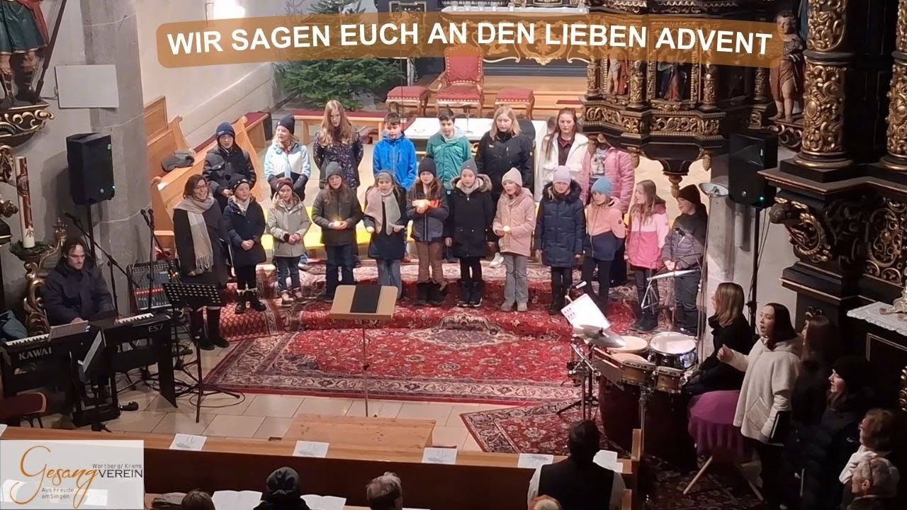 Wir sagen euch an den lieben Advent | Gesangverein Wartberg [Adventkonzert 2025]