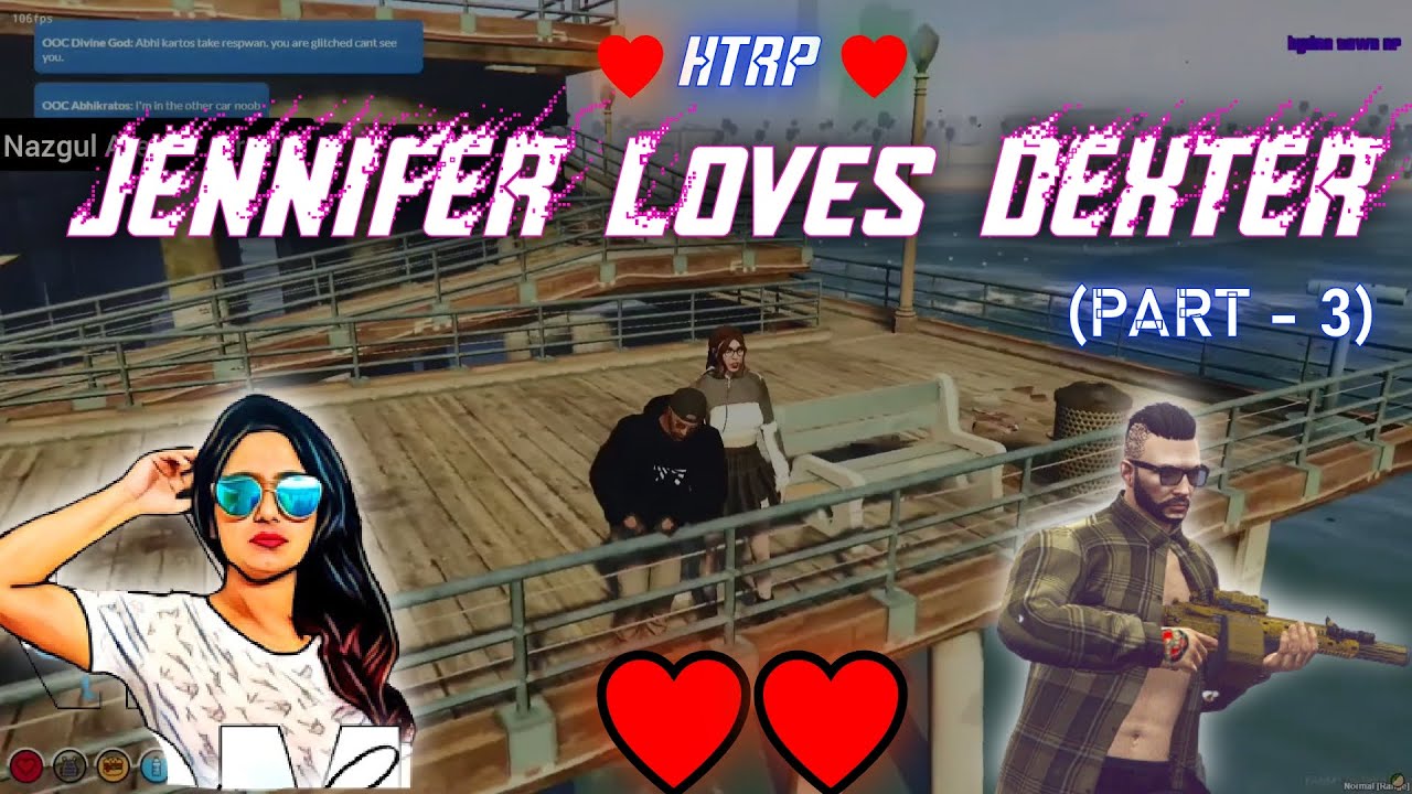 JENNIFER Truly Loves DEXTER  | HTRP | GTA V RP | JENNIFER is True lover...❤️❤️❤️