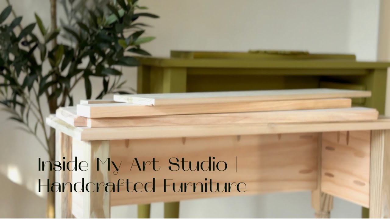 Hand-painted furniture making 