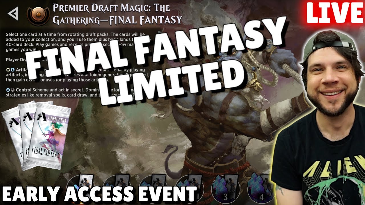 🔴Prepare for MTG FINAL FANTASY LIMITED w/ Me | #MTGxFINALFANTASY