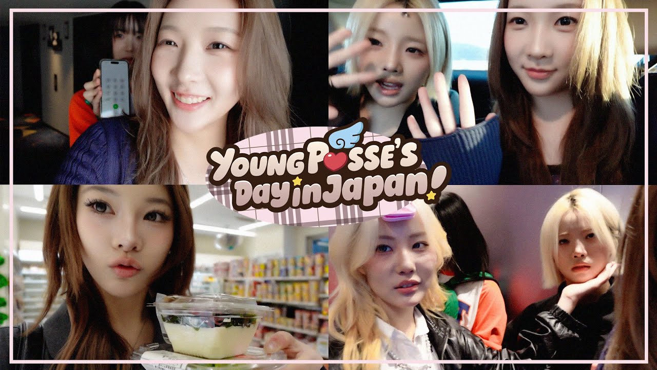 [Vlog] 일본에 가서 첫 번째로 해야할 일 알려드립니다❤️ @J.E.T. TOUR SERIES - YOUNG POSSE (영파씨)
