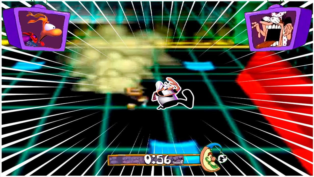 Rayman M / Arena Speed ​​Stress but with music from Pizza Tower.