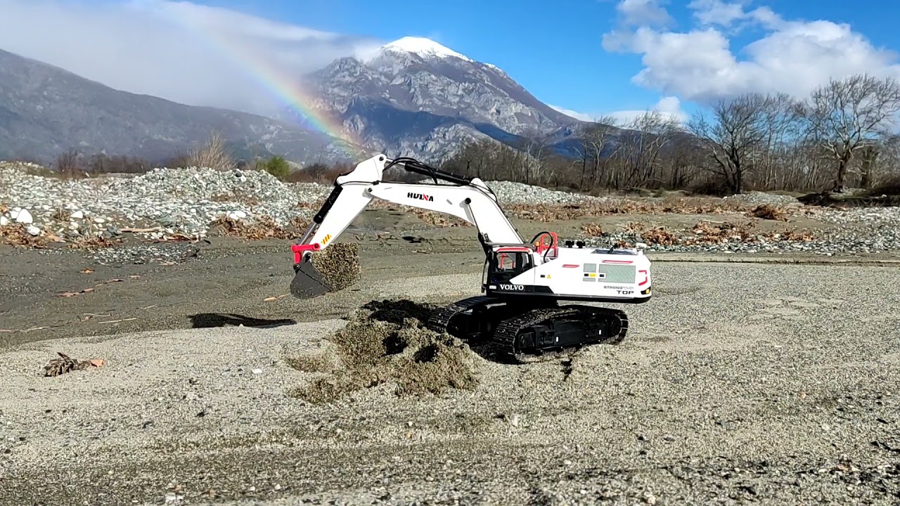Huina 1594 electric excavator/bagger