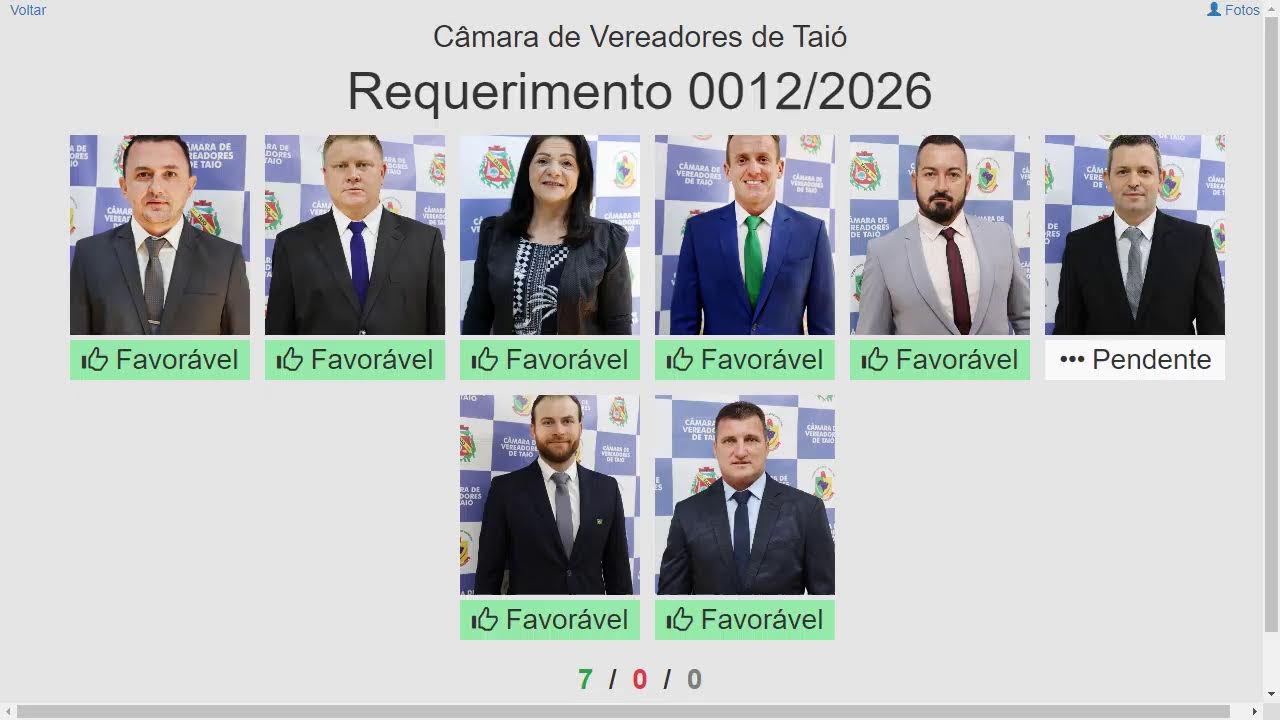 6ª Sessão Ordinária de 2026 - 23/02/2026