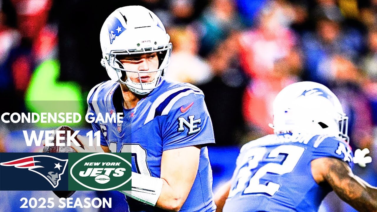 Patriots vs Jets 2025 Week 11 Condensed Game | NFL Highlights