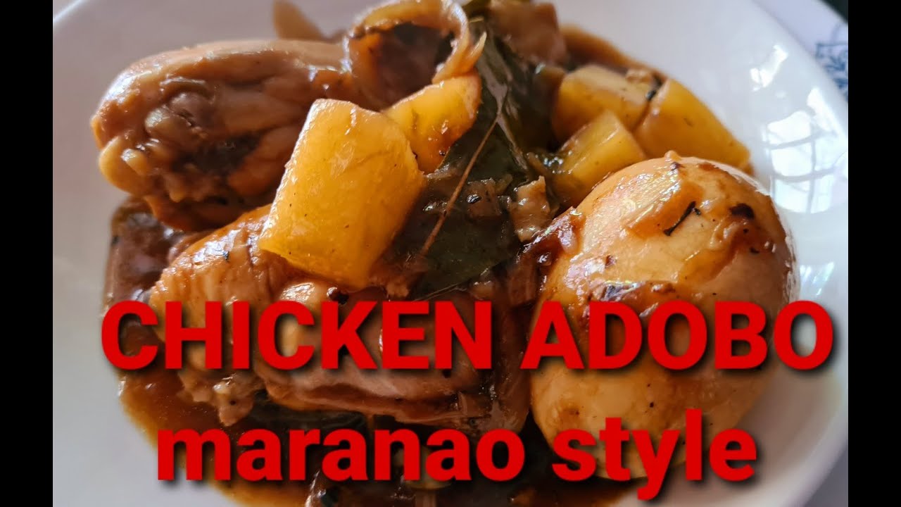 CHICKEN ADOBO MARANAO STYLE MY VERSION, #HALALCERTIFIED #PAGKAINGPINOY #CHICKENADOBO