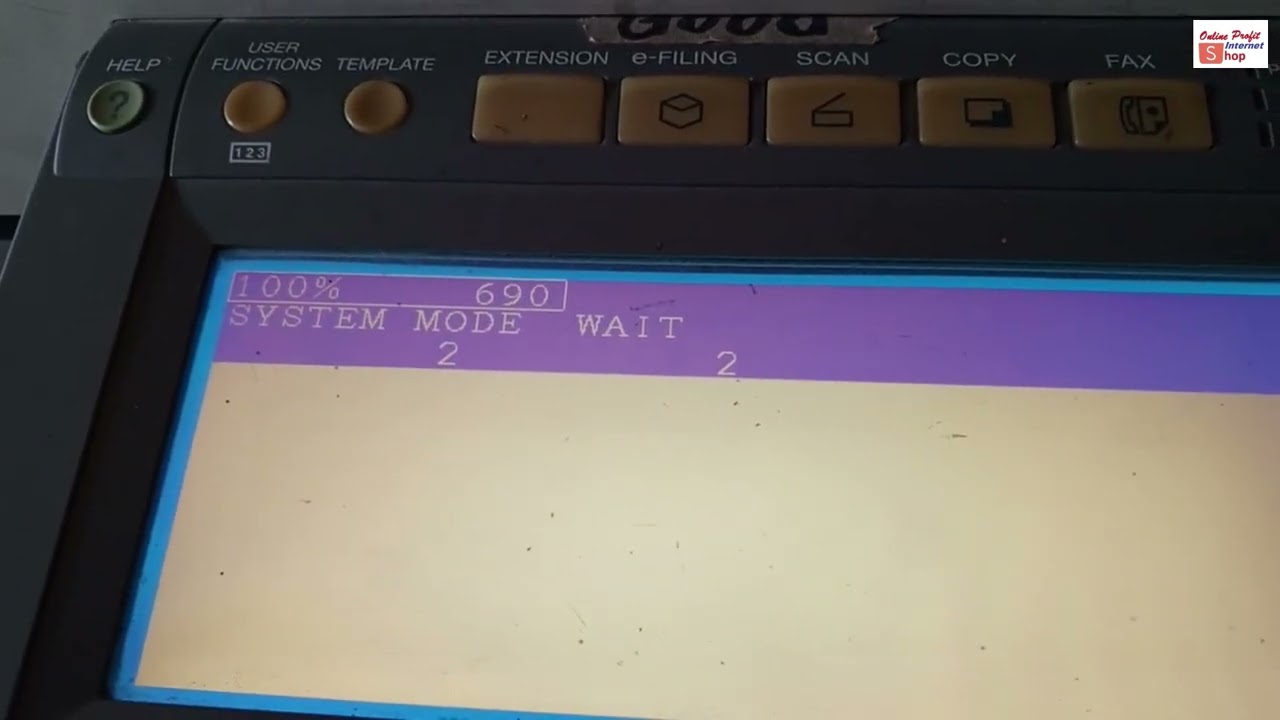 F100 error code in E-Studio Toshiba 232
