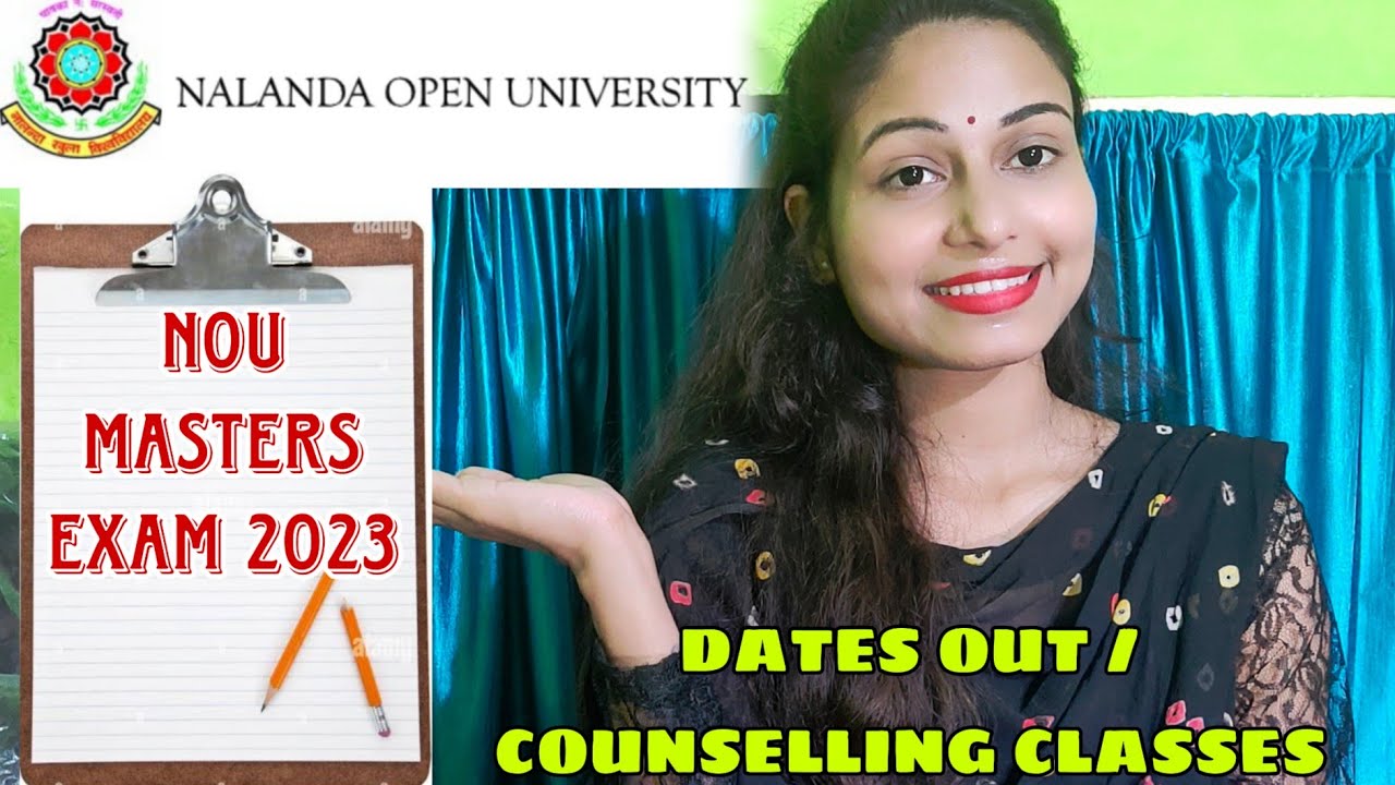 NALANDA OPEN UNIVERSITY /EXAMS DATE OUT 2023 // PG COURSES/ NOU EXAMS