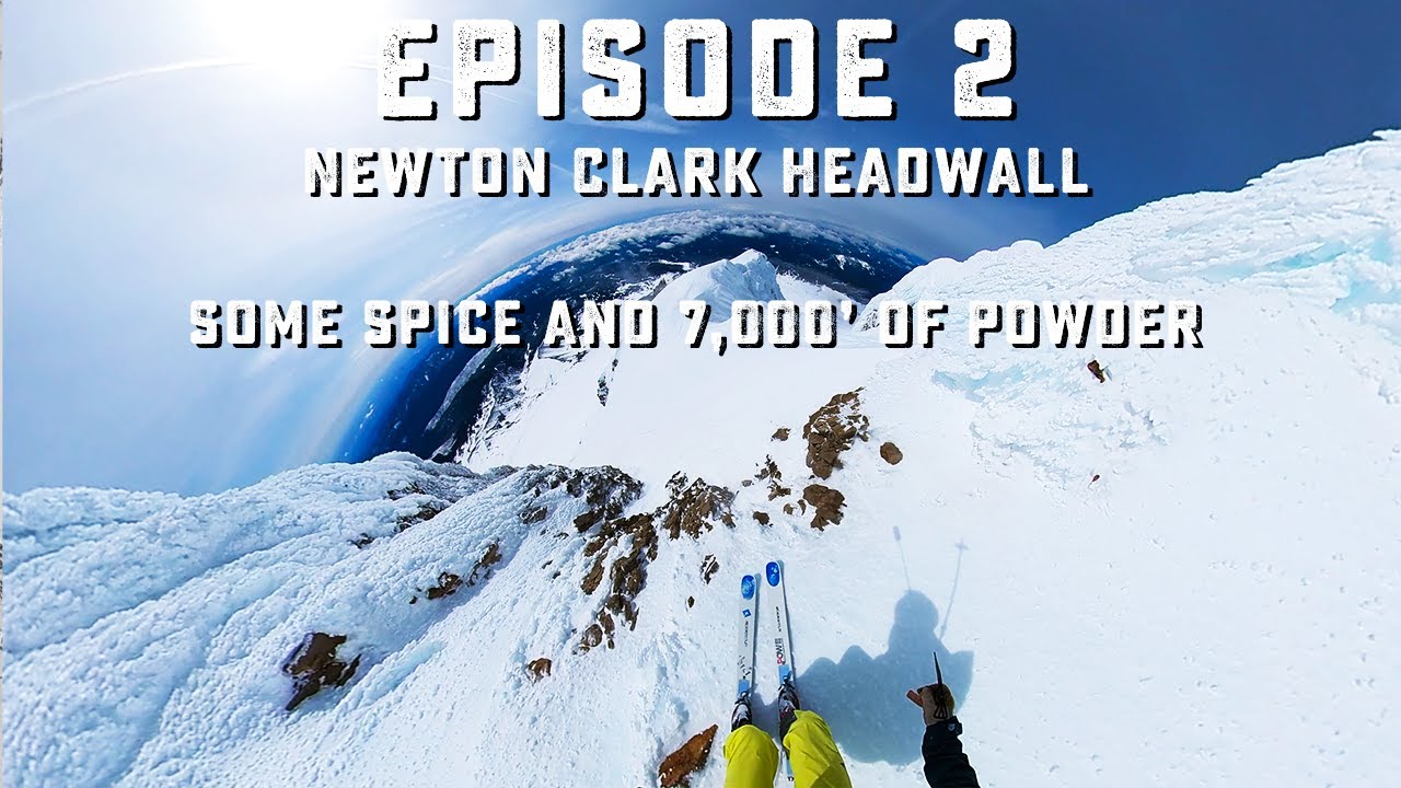 THE CLASSIC FLOW – 2/31 – A perfect 7,000’ Powder Run on Mount Hood’s Newton Clark Headwall.