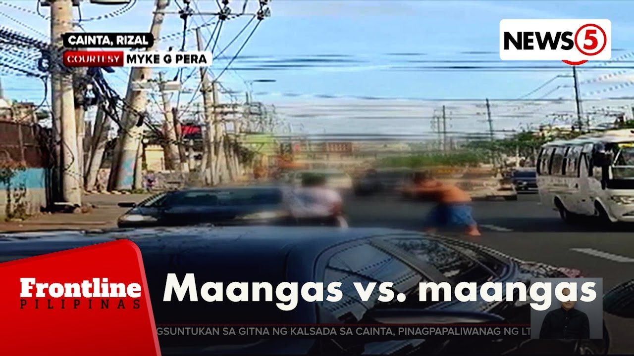 2 driver na nagsuntukan sa gitna ng kalsada, pinagpapaliwanag ng LTO | Frontline Pilipinas