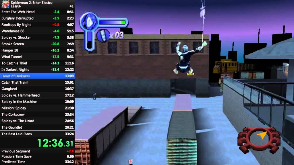 Spider-Man 2: Enter Electro Emulator Speedrun [32:59]