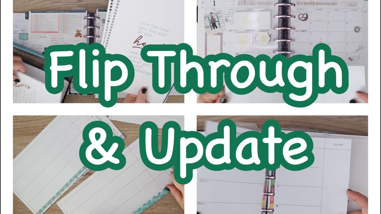 January Planner Chat...How Am I Liking My Planners +Washi Update To Page Edges Laurel Denise & PPPP