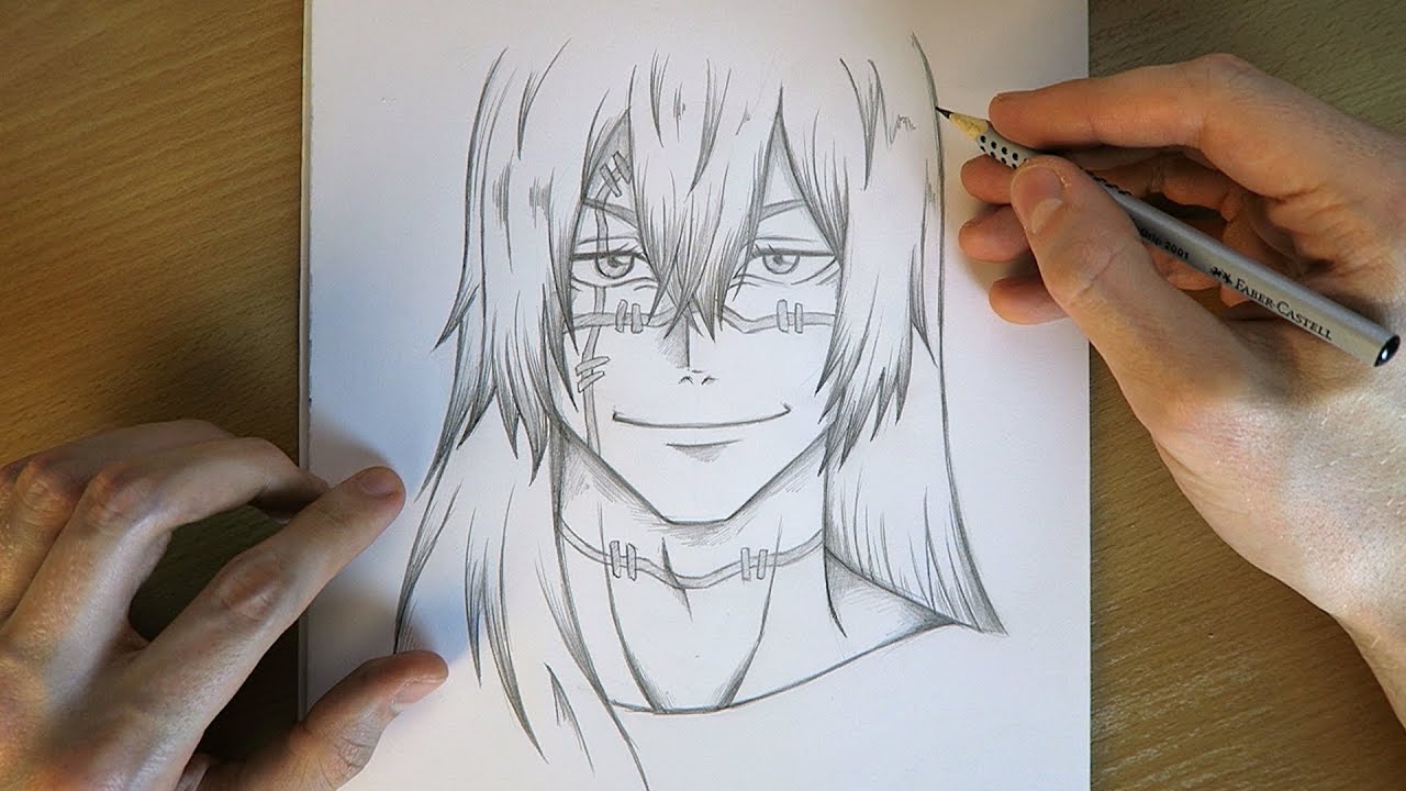 How to Draw Mahito | Jujutsu Kaisen Sketching | Easy Anime Drawing Tutorial