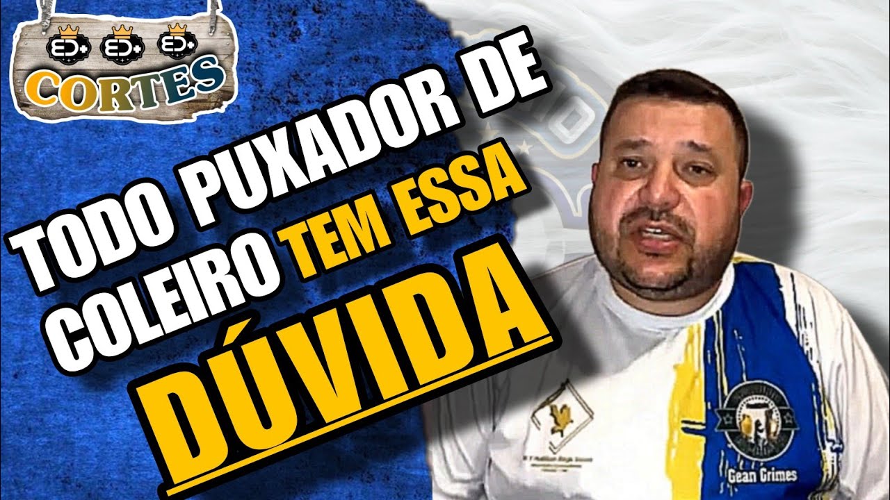 SUBMISSÃO pós MUDA, como INICIAR a PUXADA do coleiro.