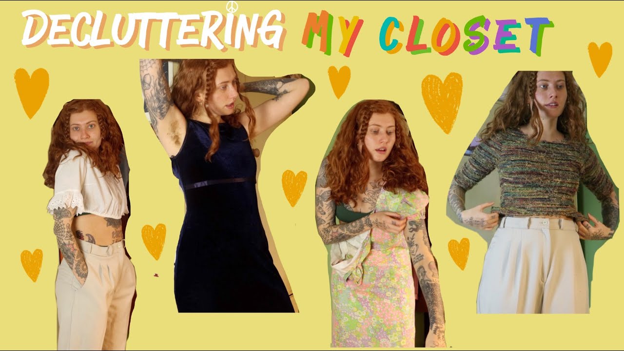 Decluttering my closet!! (hopefully for the last time)  ❊